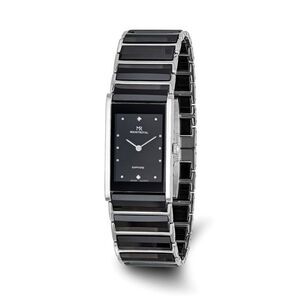 Mountroyal Mens Ceramic Swiss Movement 22x29mm Watch